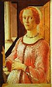 Sandro Botticelli Portrait of a Lady Sweden oil painting reproduction